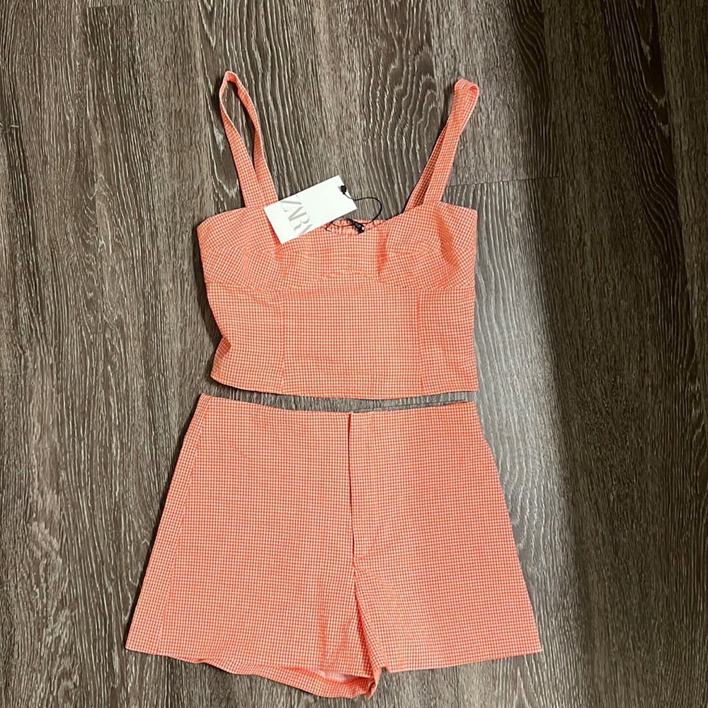 ZARA Gingham Set